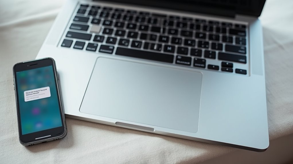 blokowanie powiadomień z iPhone'a na ekranie Maca