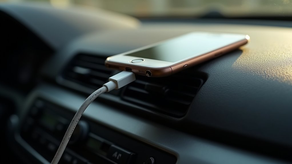 ograniczenia mocy portu USB w samochodzie