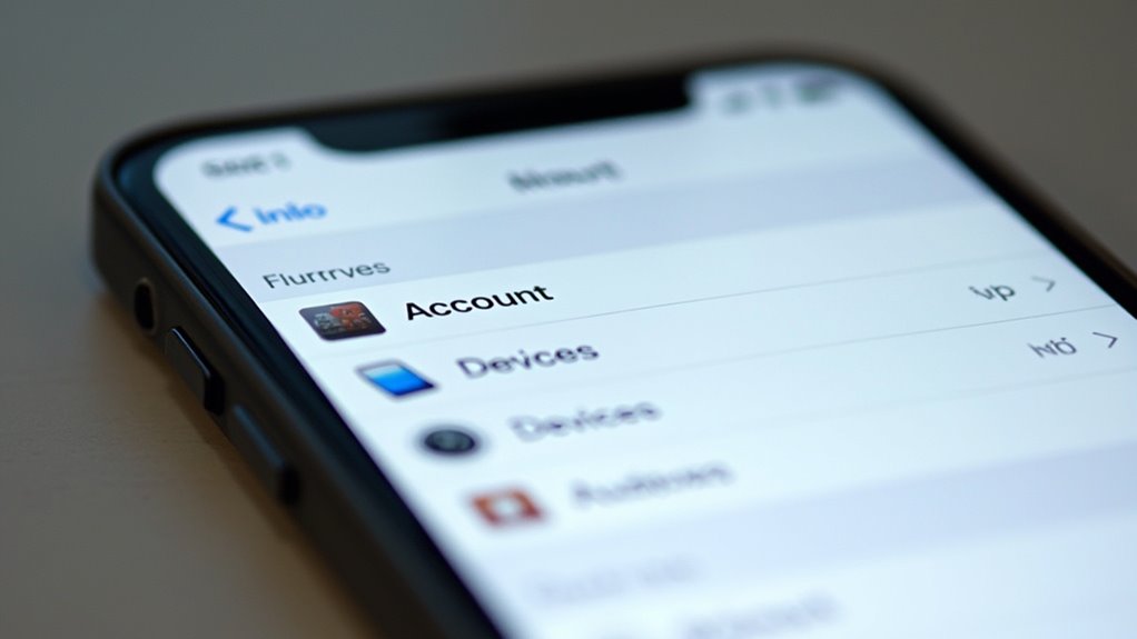 szczegóły zidentyfikowanych podłączonych urządzeń iCloud