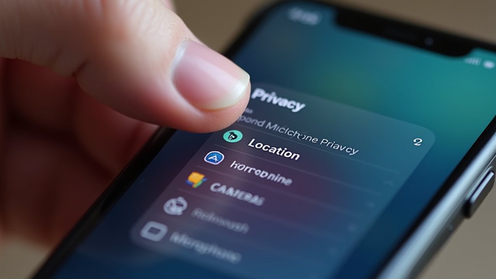 przegląd ustawień prywatności iOS