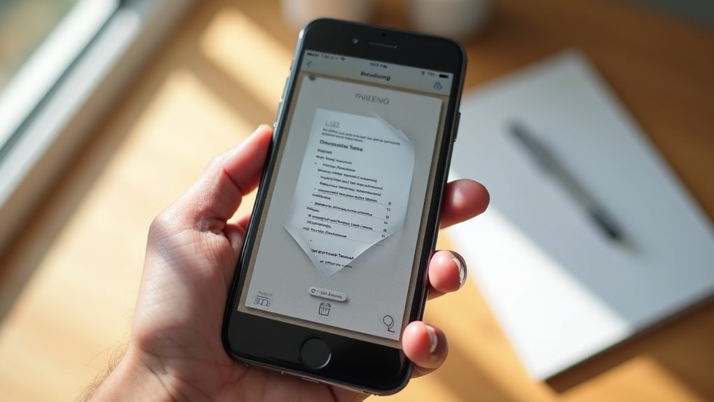 skanowanie dokumentów wbudowane w iPhone'a