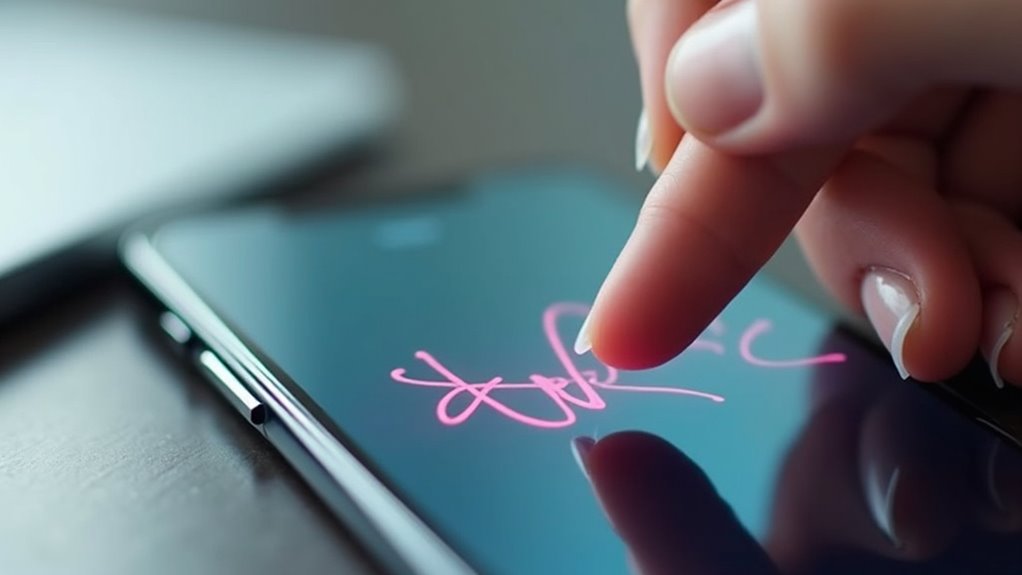 legalne podpisywanie umów przez iPhone'a
