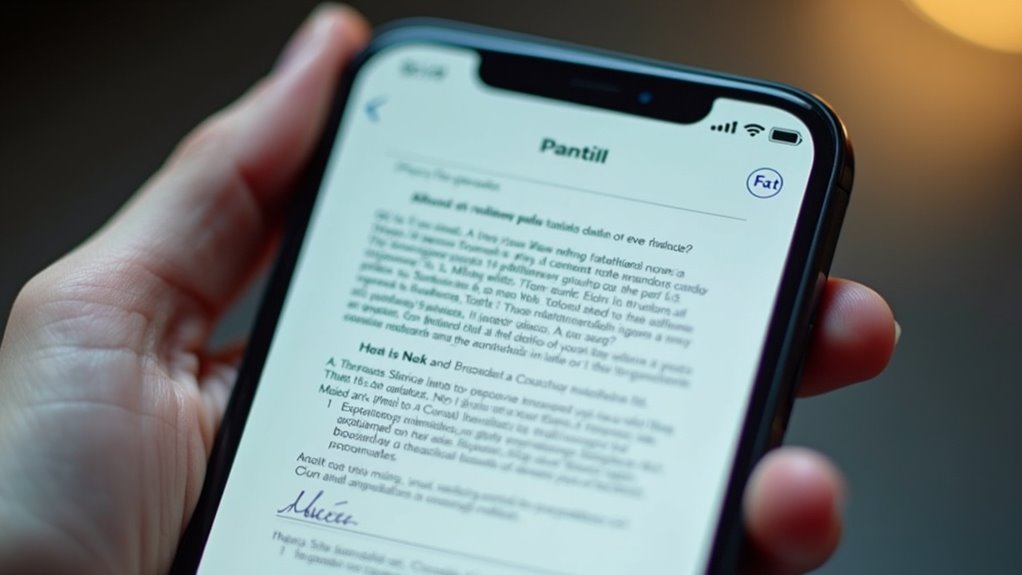 skanuj dokumenty z notatkami na iPhone