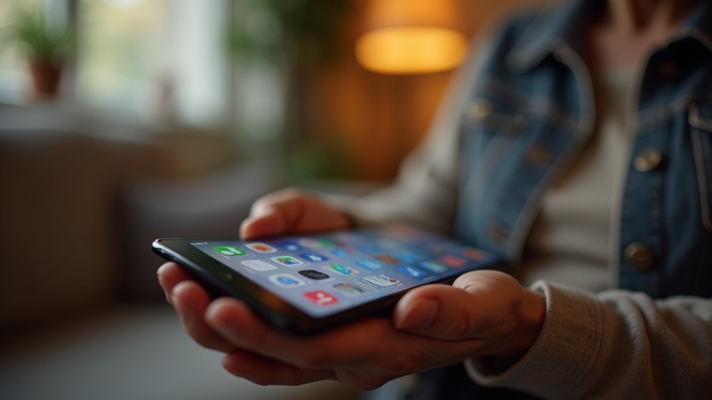 prosta intuicyjna nawigacja głównego ekranu iPhone'a