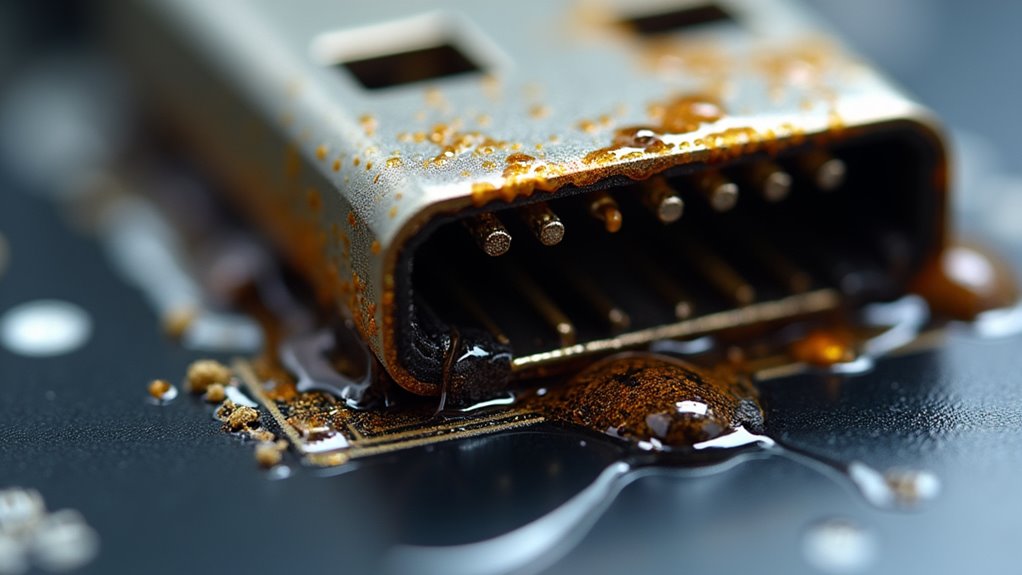 Złącze USB C powoduje zablokowanie